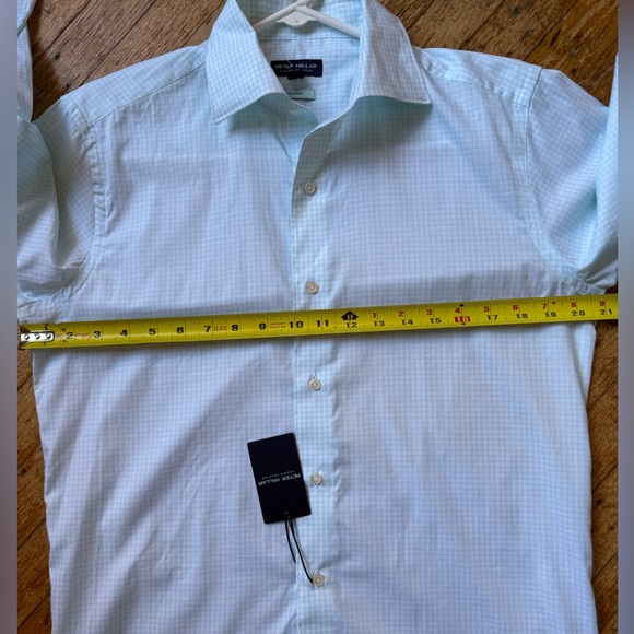 NWT Peter Millar dress shirt size S - Picture 10 of 11